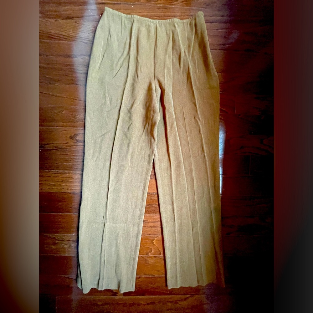 Emanuel Ungaro designer high rise trouser in brown